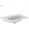 Nábytkové umývadlo Ideal Standard Tesi 63x45 cm otvor pre batériu uprostred T351001