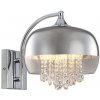 Milagro | Krištáľové nástenné svietidlo LUNA 1xE14/40W/230V | MI336