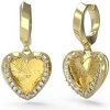 Guess Romantické pozlátené náušnice Mon Amour JUBE04608JWYGT/U