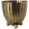 Dekoratívny kvetináč Vilmer - antik mosadz - Strömshaga AB - 8,5 x 8,5 cm - predaj obalov - 1 ks
