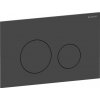 Ovládacie tlačidlo Geberit Sigma40 oceľ čierna mat 115.628.14.1