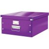 LEITZ Veľká škatuľa A3 Click & Store purpurová