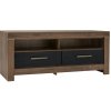 BRW Tv stolík BALIN RTV2S dub monastery/dub čierna drevo 140 cm x 61 cm x 45 cm
