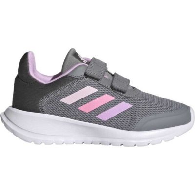 adidas TENSAUR RUN 2.0 CF K Detská športová obuv, sivá, 37 1/3