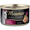 Miamor Feine Filets kuracie a šunka v želé 6 x 100 g