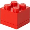 LEGO® Mini Box 4,6 x 4,6 x 4,3 cm červená