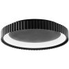 Luce Ambiente Design stropné LED svetlo Niike, čierne, Ø 40 cm, kov, CCT - LED-NIKE-PL40-NER