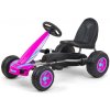 Detská šliapacia motokára Go-kart Milly Mally Viper ružová