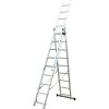 FZZ 4309 Trojdielny rebrík 3x9 FIELDMANN