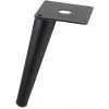 Interex design Nábytková nožička HORN / Čierna matná 150 mm