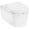 Hansgrohe EluPura S - Závesné WC 540, AquaFall splachovanie, SmartClean + sedátko so SoftClose a QuickRelease, biela 61119450