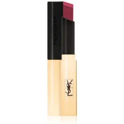 Yves Saint Laurent Tenká zmatňujúci rúž s koženým efektom Rouge Pur Couture The Slim 2,2 g 23 Mystery Red