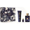 Versace Dylan Blue pánska EDT 100 ml + miniaturka pánska EDT 5 ml + sprchový gél 150 ml darčeková sada