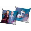 Frozen: Anna, Elsa a Olaf proti vankúšu, polyester - 40 x 40 cm