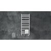 Regnis LOX DUO, vykurovacie teleso 530x840mm, 518W, biela matná, LOXDUO880/540/D500/WHITE