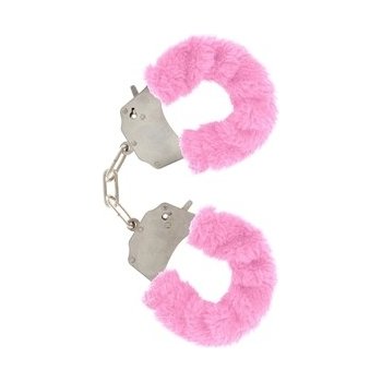 ToyJoy Furry Fun Cuffs Pink Plush