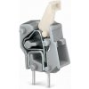 WAGO 257-401 pružinová svorka 2.50 mm² Pólov 1 sivá 500 ks; 257-401