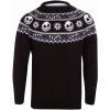 sveter NNM Nightmare Before Christmas Christmas Jumper Jack Repeat Čierna