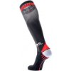 McDavid pánské kompresní ponožky Elite Active Compression Socks Black/Scarlet