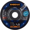 Rhodius 206170 | Rezný kotúč 115 x 1,0 x 22,23 mm, XT20, rovný