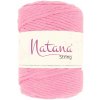 Natana Macrame String 4mm ružová 33
