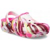 Detské zateplené topánky Crocs Classic Lined Marbled 207773 Clog 32-33