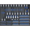 Náraďový modul 3/3 - BGS104017 Hlavice TORX, inbus, XZN, RIBE. Sada 104 dielov