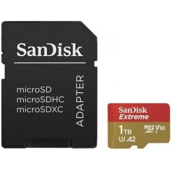 SanDisk micro SDXC 1 TB, SDSQXA1-1T00-GN6MA od 122,4 € - Heureka.sk