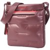 Dámska taška na rameno Hedgren - Cocoon Cushy Flat Vertical Crossover /Dusty Rose