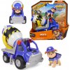 Paw Patrol Rubble & Crew Mix – miešačka s figúrkou