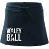 Volleyball nápis - Športová sukne - two in one - XS ( Tmavomodrá (takmer čierna) )