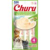Inaba Churu cat snack Kurča s príchuťou hrebenatky 4 x 14 g