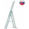 Elkop Univerzálny 3-dielny, výsuvný rebrík VHR Profi 3x13, Profi 3 x 13, AKCIA, SLOVENSKÝ REBRÍK