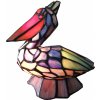 Clayre & Eef Stolná lampa Tiffany Bird - 24*19*31 cm - Clayre & Eef