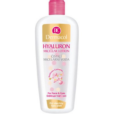 Dermacol Hyaluron Micellar Lotion - Čistiaca micelárna voda s kyselinou hyalurónovou 400 ml