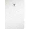Sprchová vanička Jungborn Cento 120 x 80 x 2,5 cm biela Matná