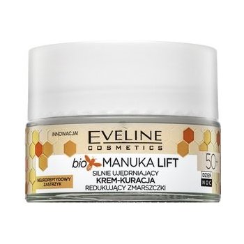 Eveline Cosmetics Bio Manuka spevňujúci a vyhladzujúci krém 50+ 50 ml