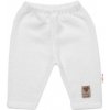 Pletené nohavice Hand Made Girl, Baby Nellys, biele