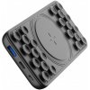 Powerbanka Cellularline Octopus Wireless Powerbank s bezdrôtovým nabíjaním a prísavkami, 10 000 mAh, čierna