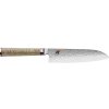 Miyabi Japonský nôž MIYABI SANTOKU 5000MCD 18 cm drevená rukoväť z brezy Masur