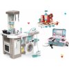 Set kuchynka elektronická s práčkou a žehliacou doskou Tefal Cleaning Kitchen 360° Smoby a hravá kuchárka na prípravu koláčov a kozmetický kufrík 3v1