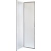 OLSEN SPA - Sprchové dvere DIANA - Farba rámu zásteny - Hliník biely, Rozmer A - 80 cm, Smer zatváranie - Univerzálny Ľavé / Pravé, Výplň - Polystyrol 2,2 mm (acrilico), Výška - 185 cm OLBSZ80