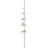 Jurhan Delmo 102564 Teleskopický regál do sprchy 92-306cm biely 33840