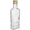 Kinekus Fľaša na alkohol sklo 250 ml, uzáver, FI28 Moskva