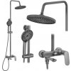 REA REA - Sprchový set Marco Gun Grey REA-P5600