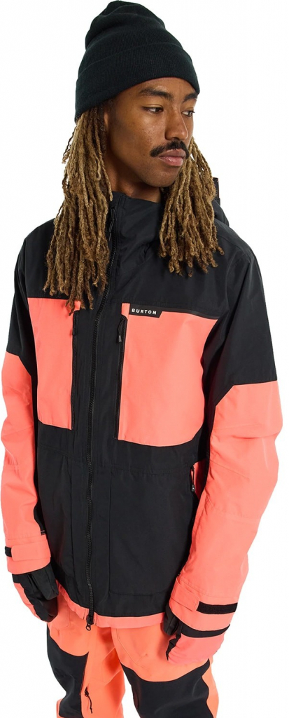 Burton Frostner true black/tetra orange 23/24