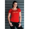 All for Fighters Dámske tričko All for Fighters, slim fit, červené Veľkosť: M