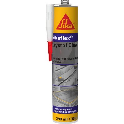 SIKA Sikaflex Crystal Clear montážne lepidlo 290g transparentné od 8,75 € -  Heureka.sk