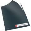 Obal L pevný Leitz Cosy A4 200mic zamatový sivý 3 ks