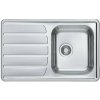 Alveus Zoom 20 Maxim nerezový drez (2. akosť – preliačenie, vanička vľavo) nerez 1108173-ROZ